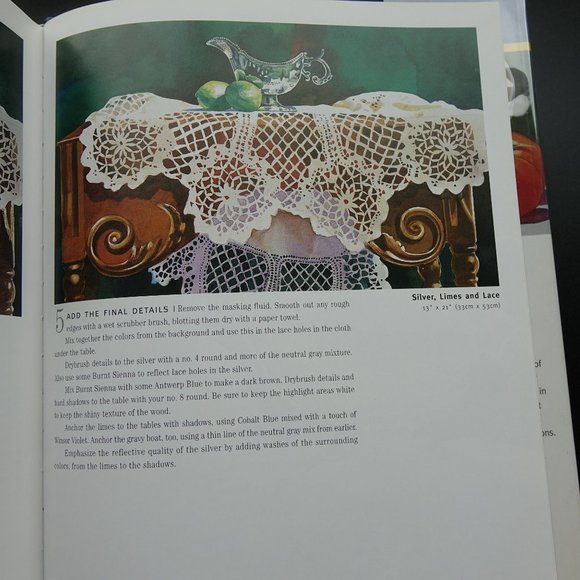 Artists Book, Paint Luxurious Textures in Watercolor by Jennifer Sheffer, How to - Picture 3 of 6